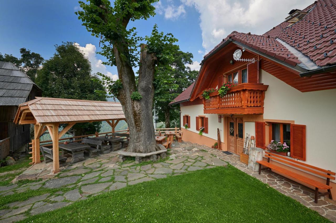 Farmstay&Glamping Visocnik Ljubno Zewnętrze zdjęcie